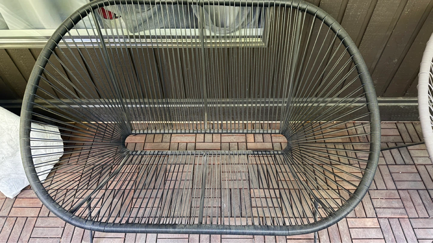 2 Outdoor String Chairs - photo 2