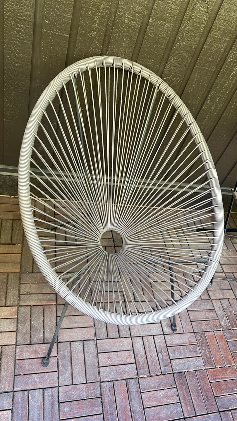 2 Outdoor String Chairs - photo 3