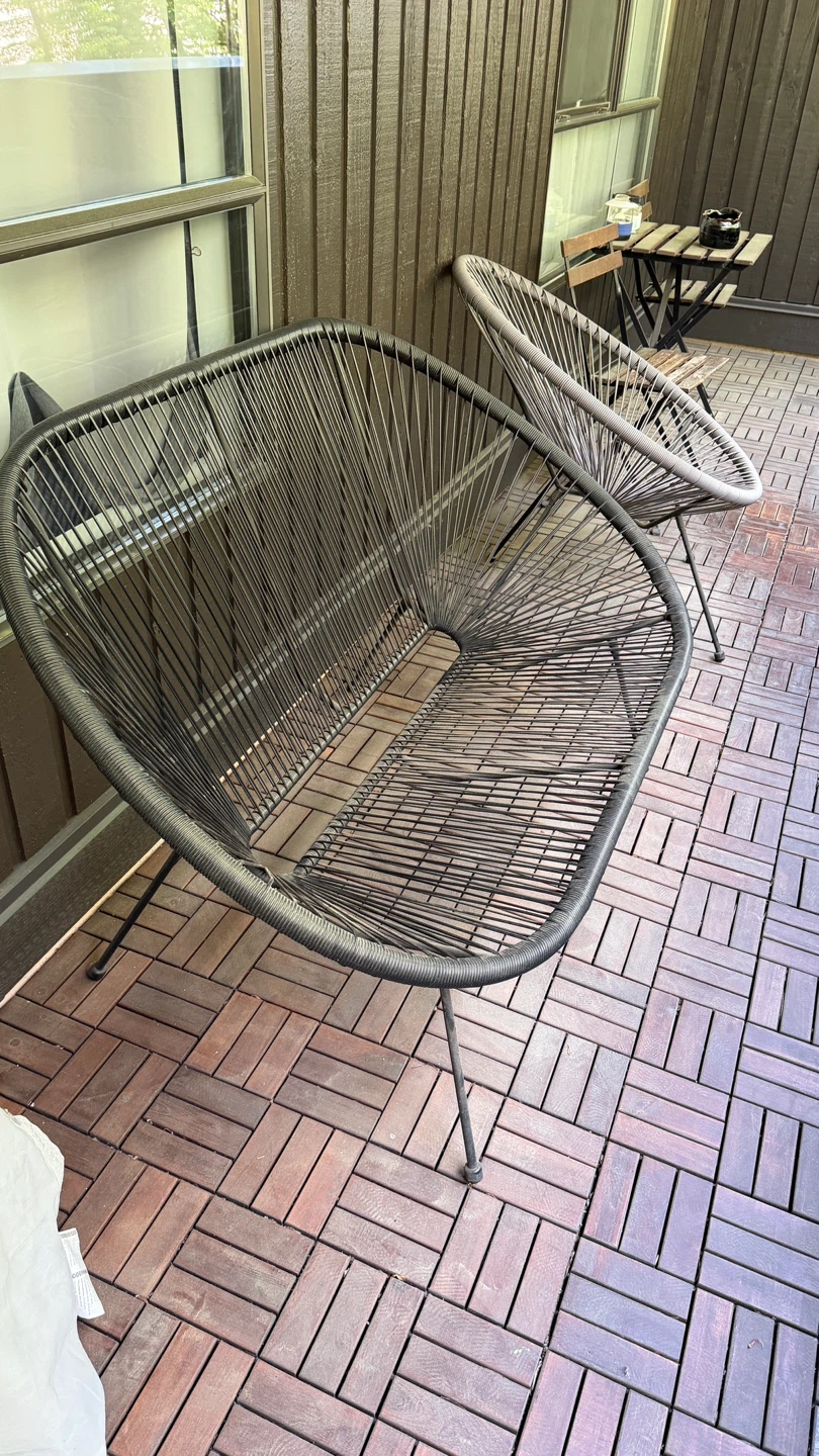 2 Outdoor String Chairs