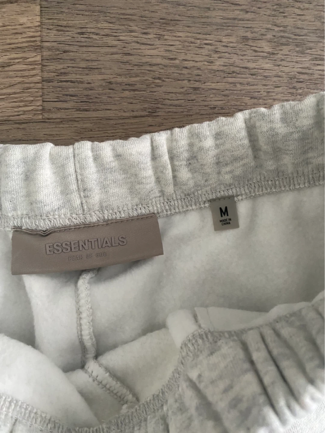 ESSENTIALS Fear of God Sweat Shorts Medium Grey - photo 4