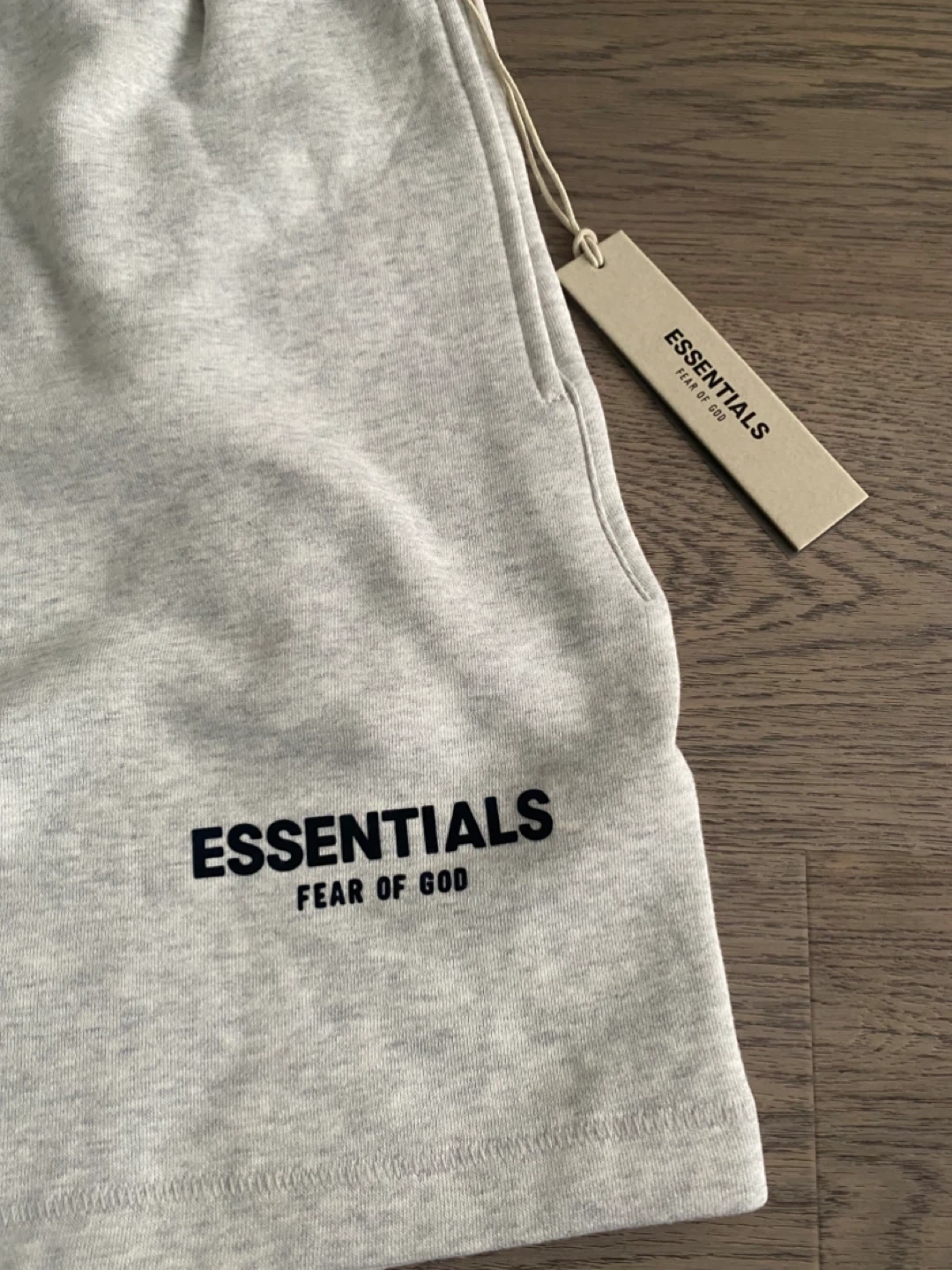 ESSENTIALS Fear of God Sweat Shorts Medium Grey - photo 2