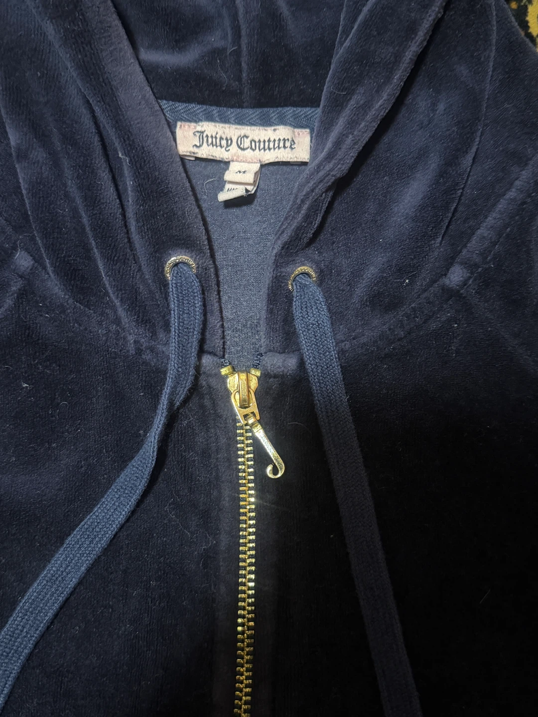 navy juicy couture zip up - photo 2