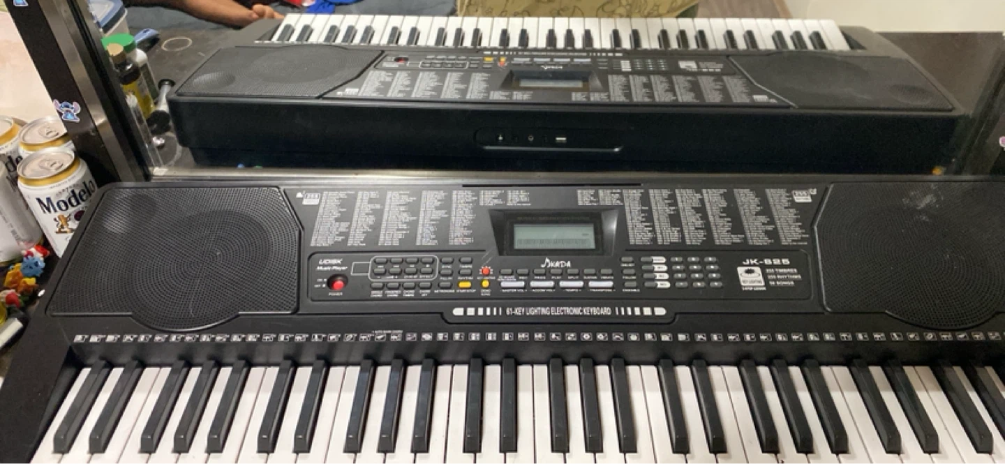 JK-B25 Electronic Keyboard with 61 Keys