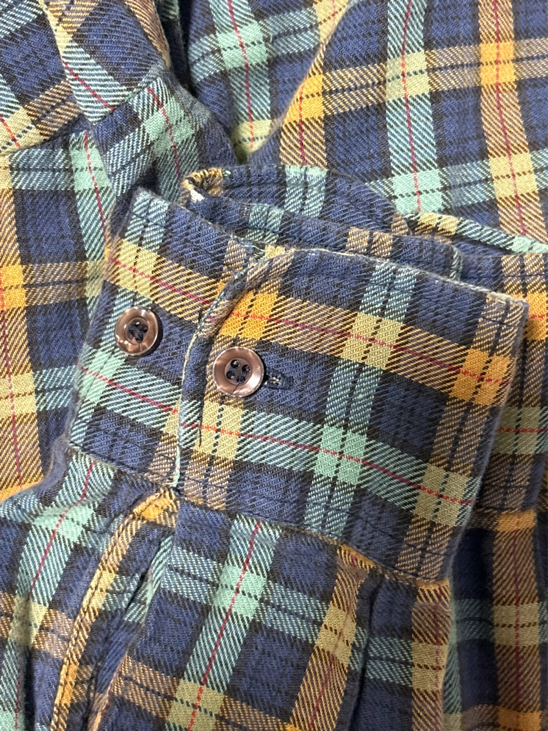 💙💛Tip Top Tailors Plaid Flannel Shirt - photo 4