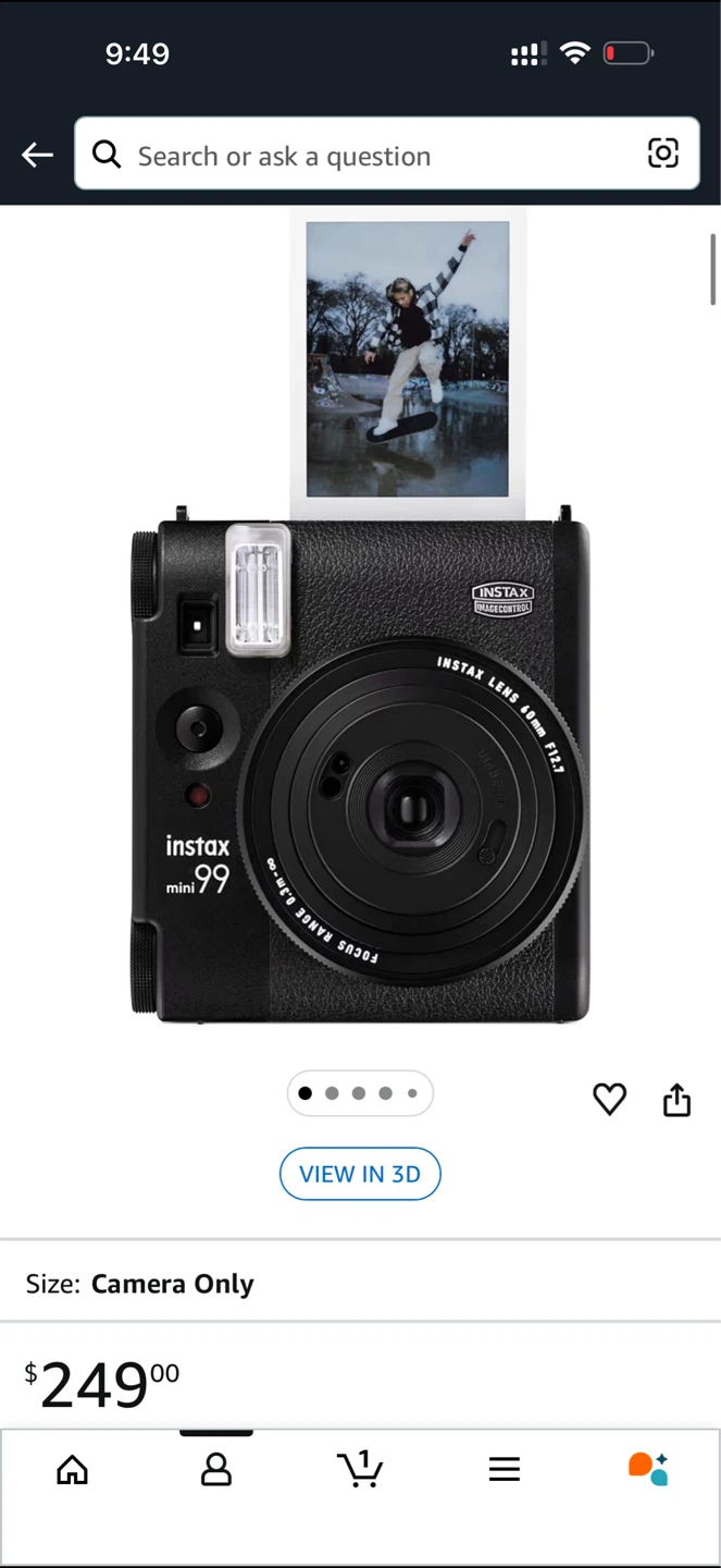 Fujifilm Instax Mini 99 Instant Camera - photo 5