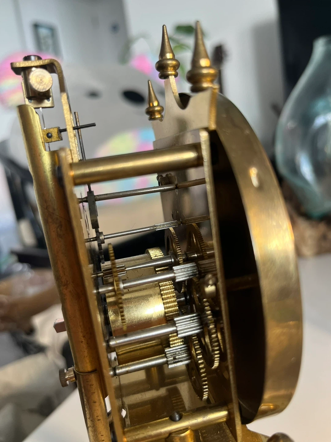 Vintage 1950s German Herr Anniversary Clock - photo 4