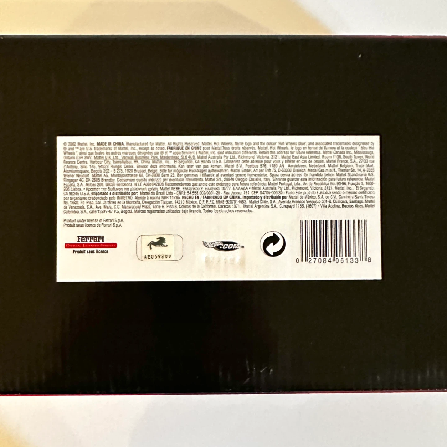 Hot Wheels 1:18 Ferrari Enzo