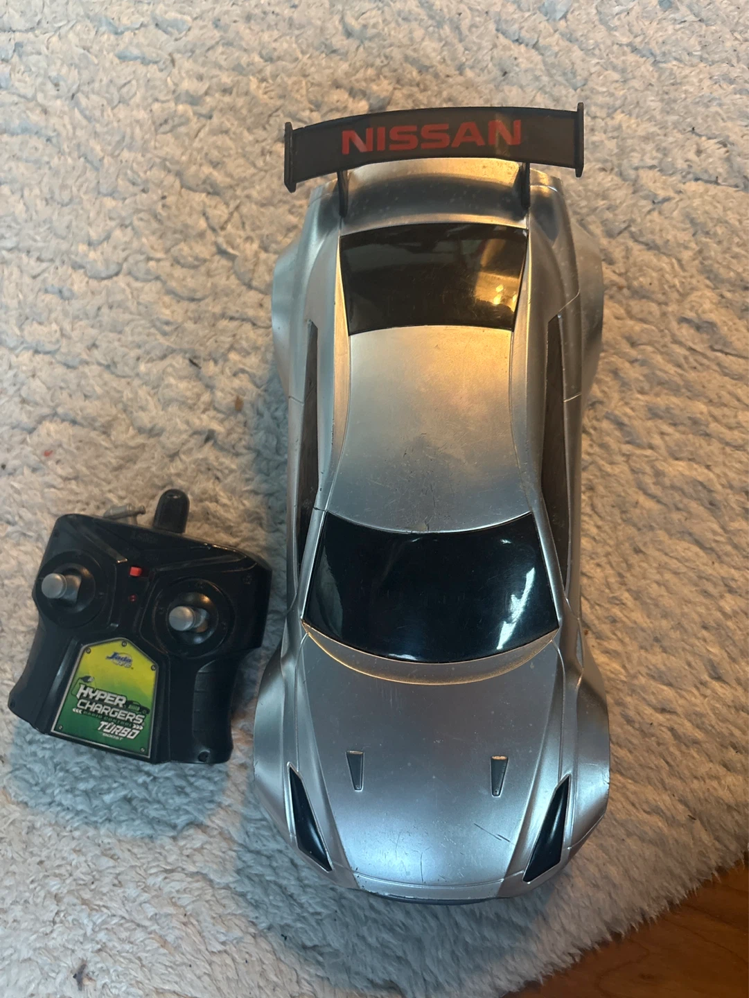 Nissan RC car with turbo