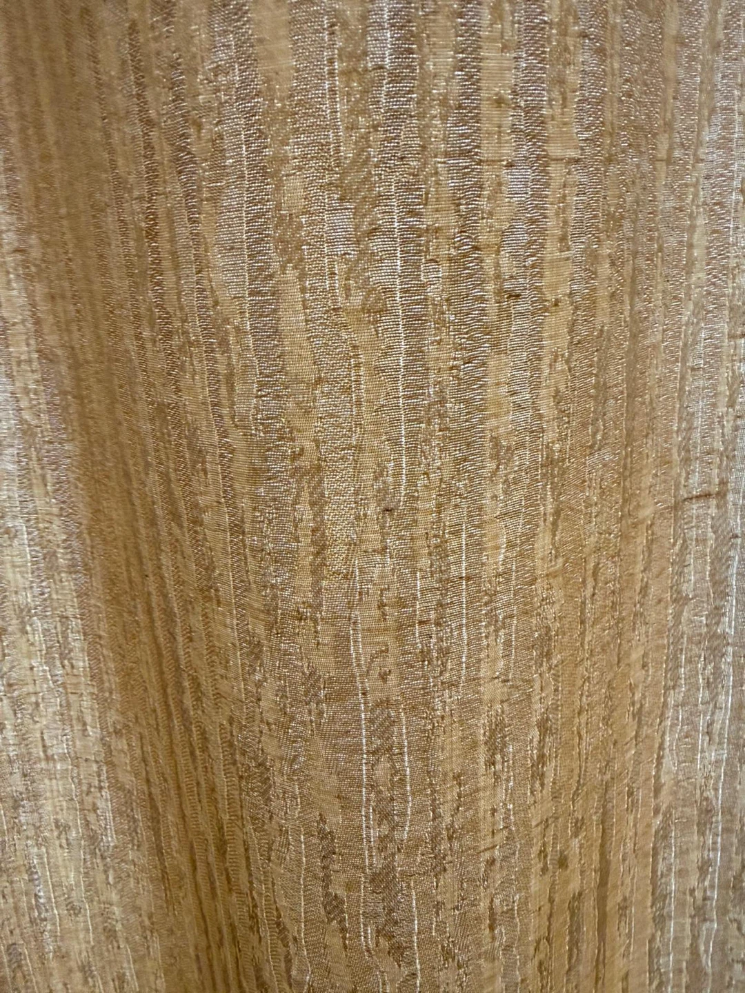 Gold Textured Curtains - photo 2