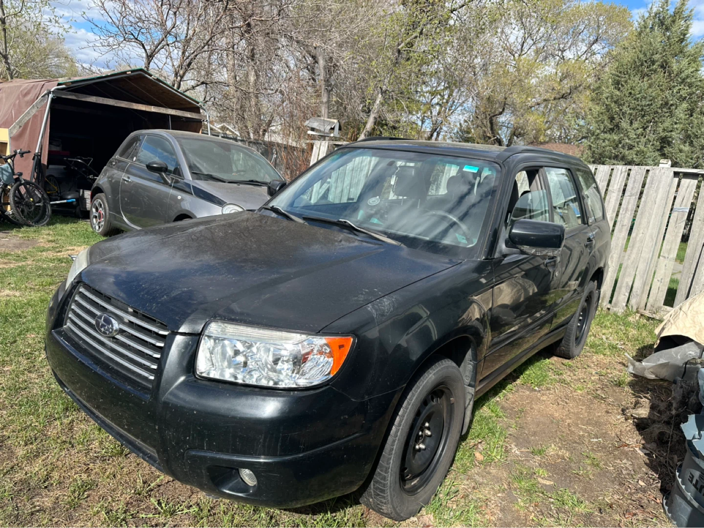 Black Subaru Forester SUV