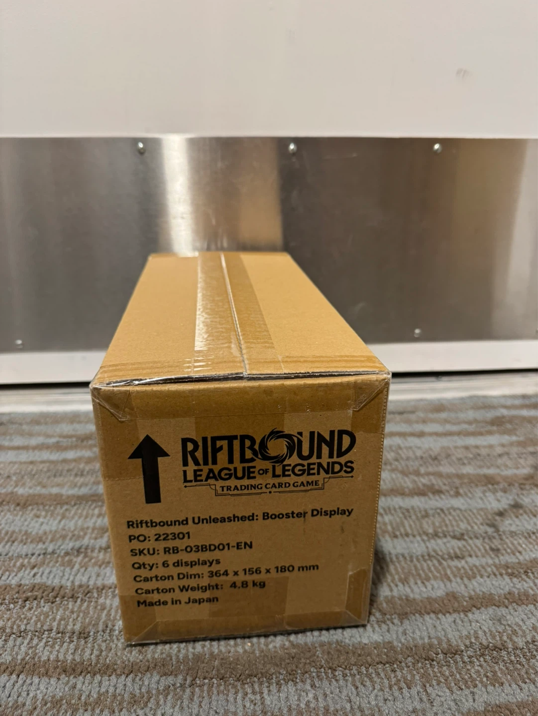 Riftbound unleashed booster box case - photo 2