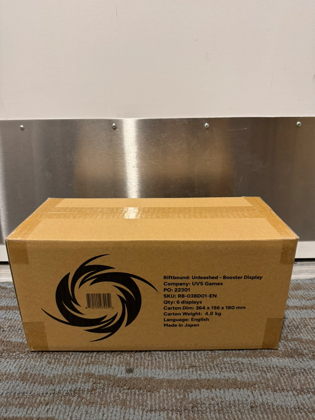 Riftbound unleashed booster box case