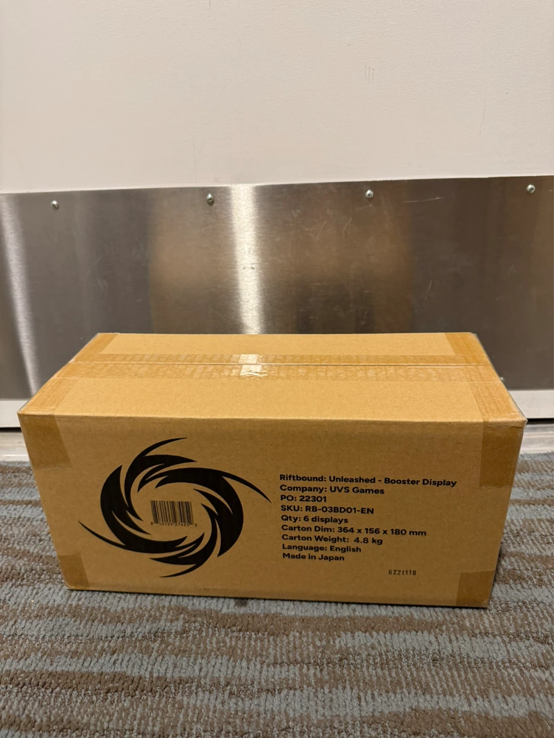 Riftbound unleashed booster box case - photo 3