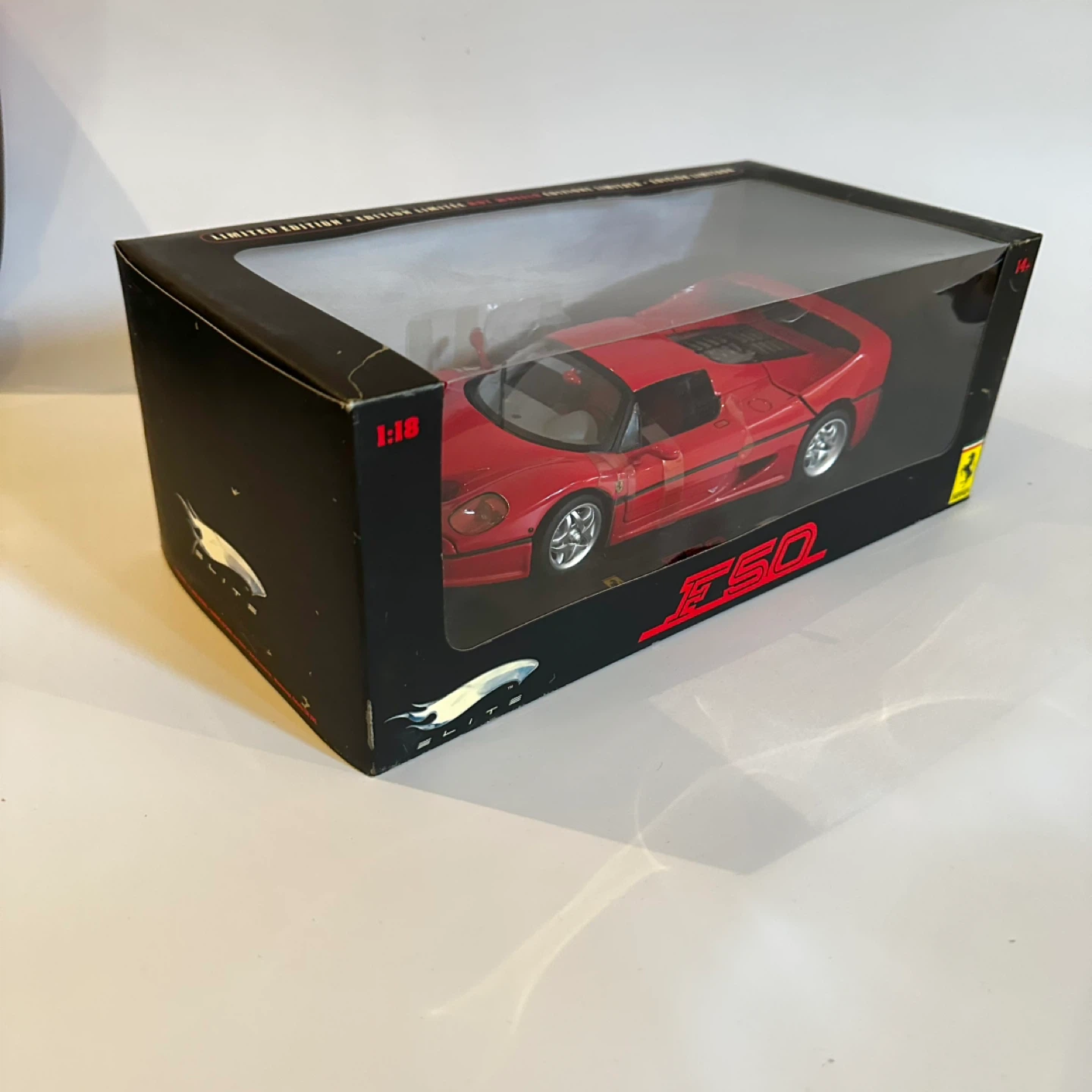 Hot Wheels Elite Ferrari F50 Die-cast Model Car