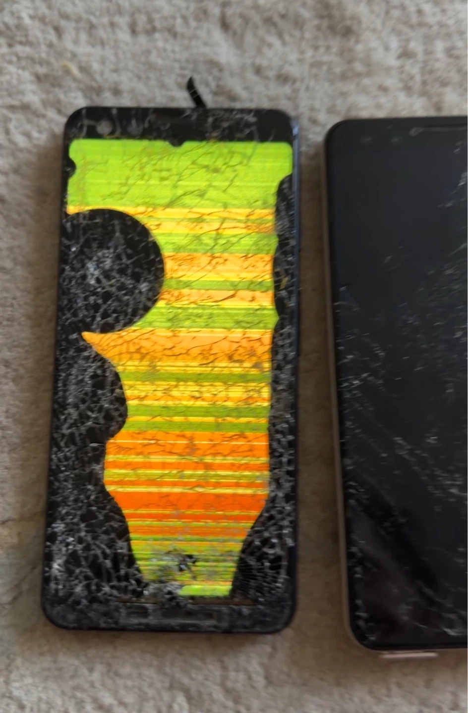 Google Pixel 3 White / Black (For Parts / Repair)