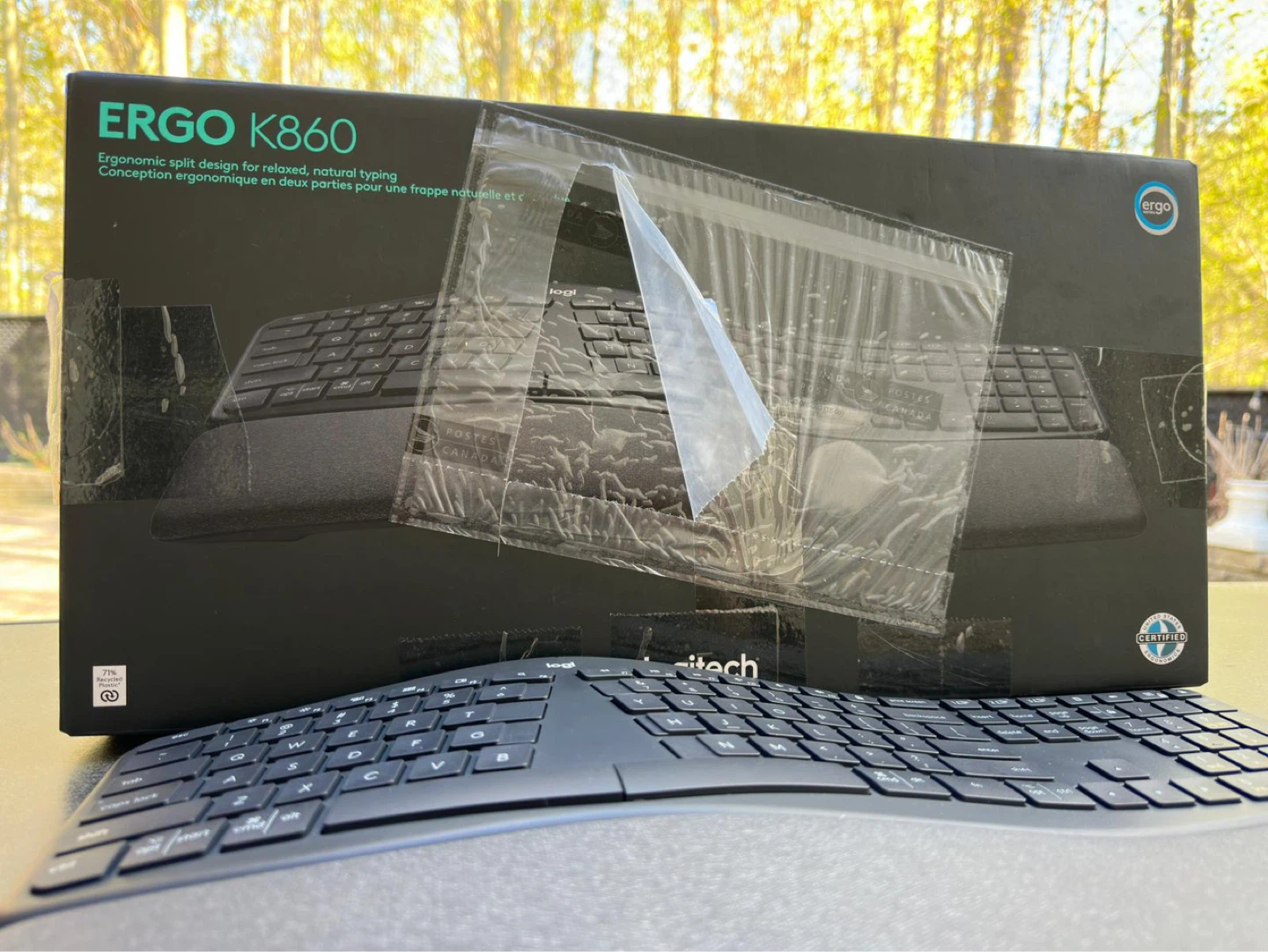 Logitech Ergo K860 Wireless Ergonomic - photo 4