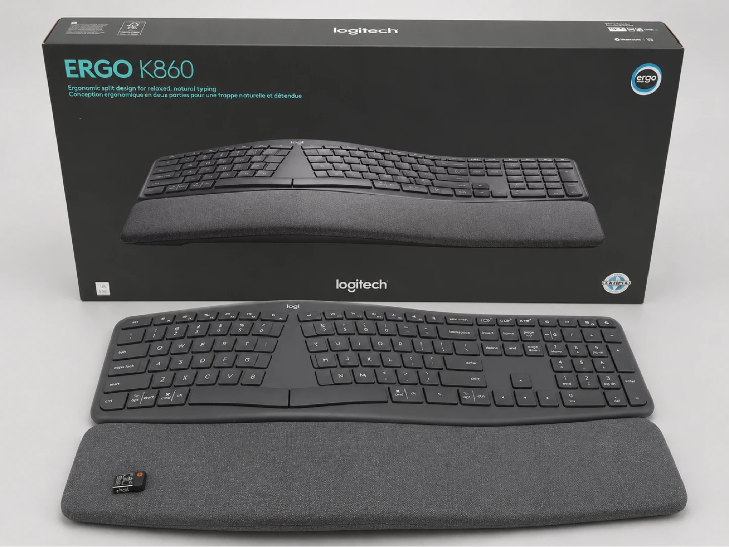Logitech Ergo K860 Wireless Ergonomic