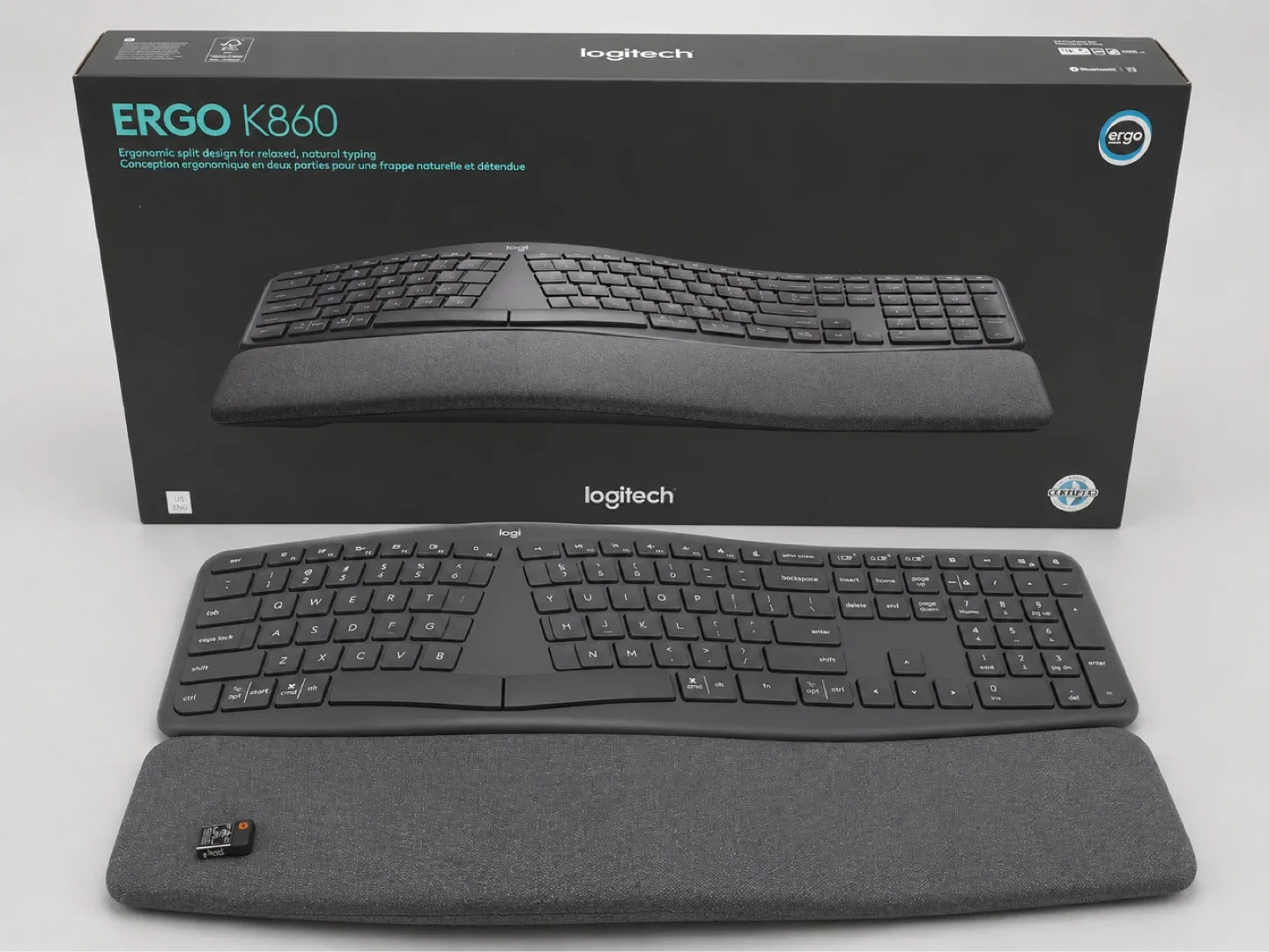 Logitech Ergo K860 Wireless Ergonomic