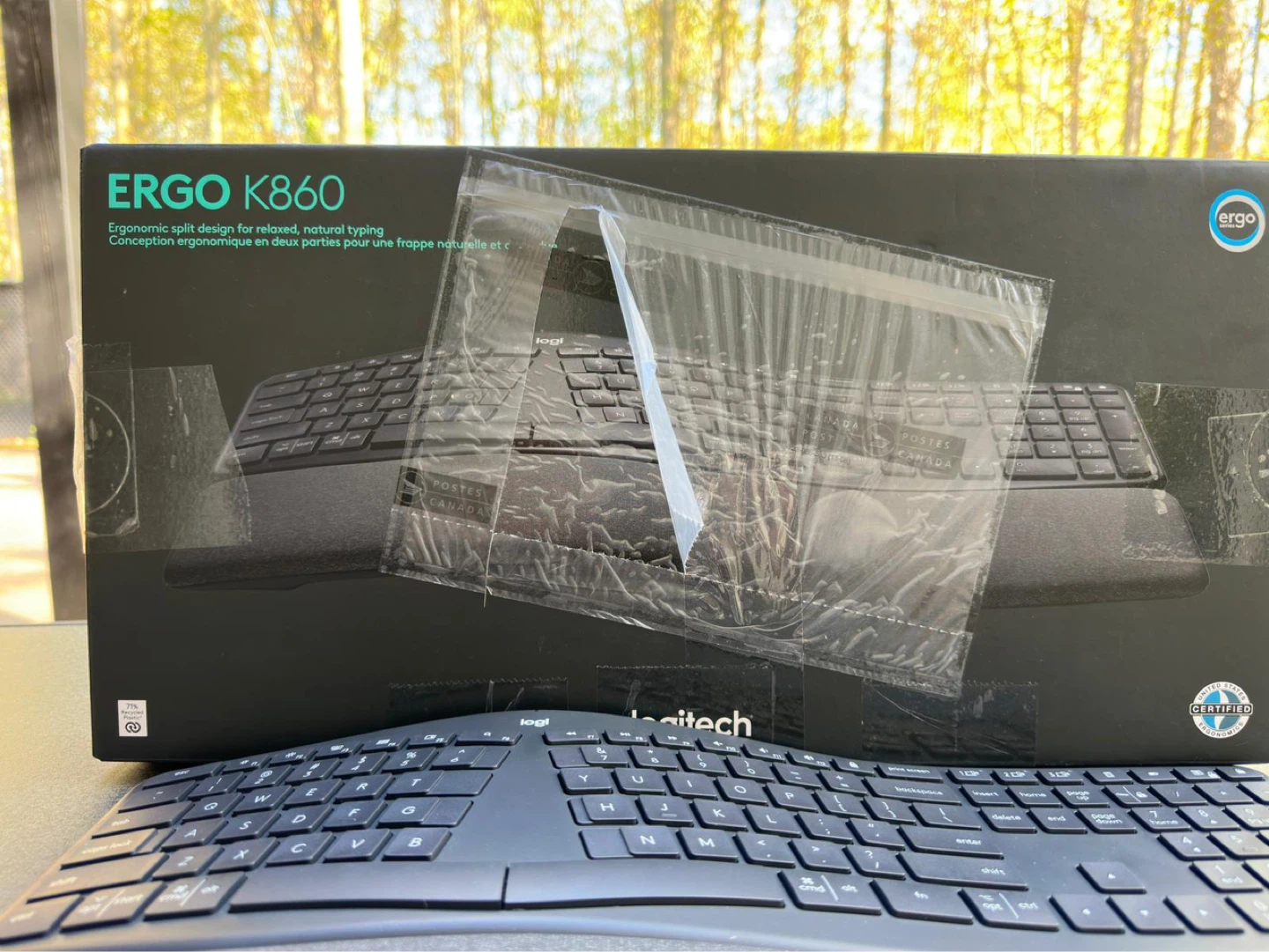 Logitech Ergo K860 Wireless Ergonomic - photo 3