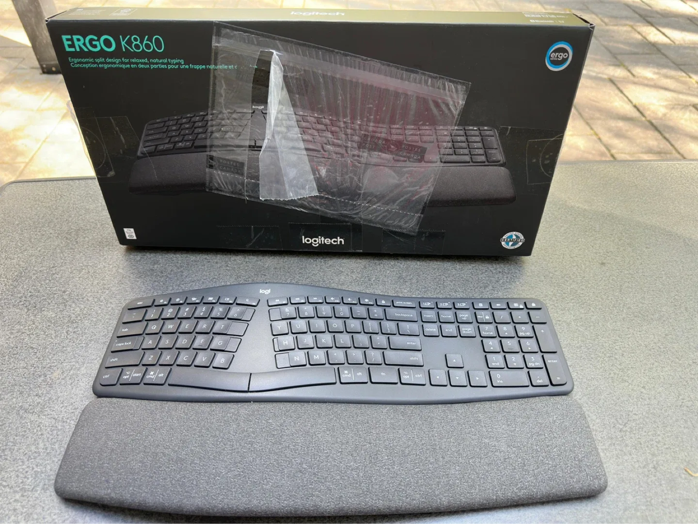 Logitech Ergo K860 Wireless Ergonomic - photo 5