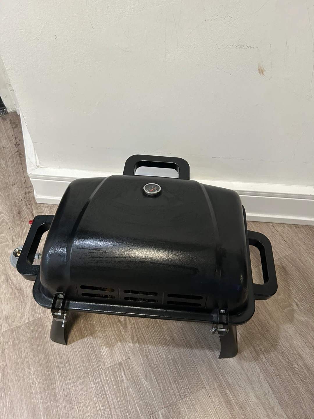 Black Portable Propane Grill with 3 Propane Canisters - photo 2