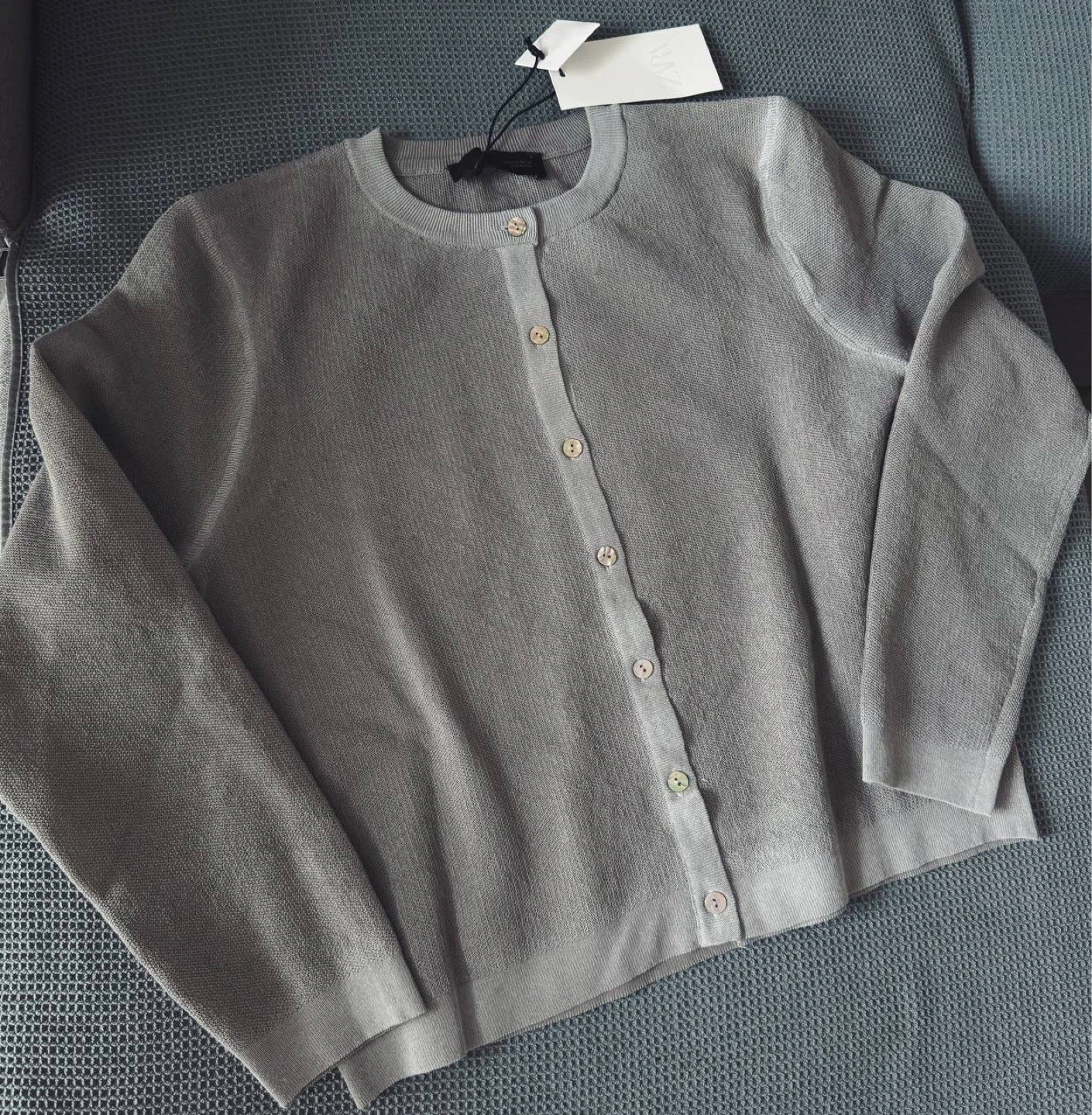 Zara Gray Gradient Cardigan – Size L