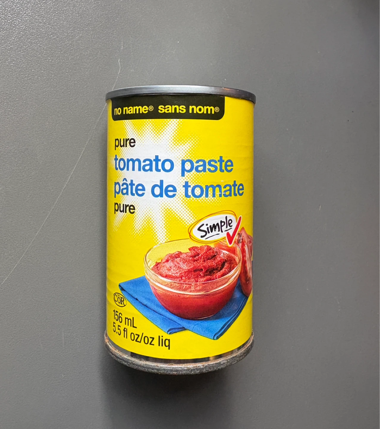 Canned 'No Name' Tomato Paste