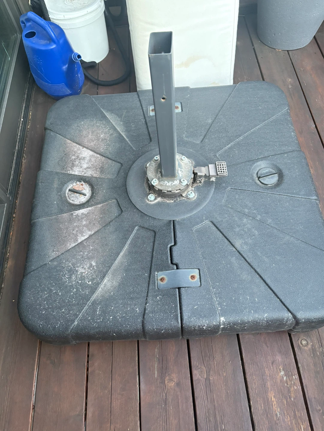 Patio Umbrella Base and Pole