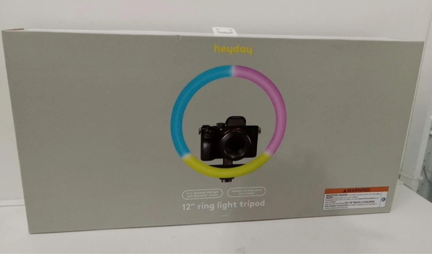 Heyday 12" Ring Light Tripod with Bluetooth - photo 3