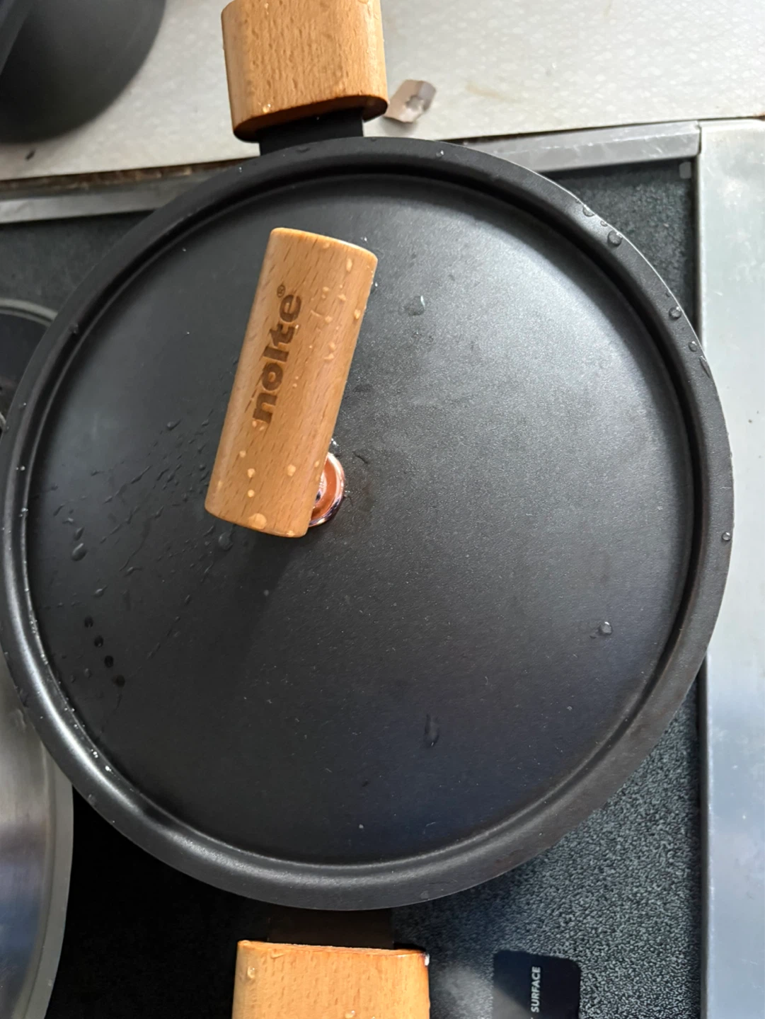 Nolte Pot with Wooden Handles