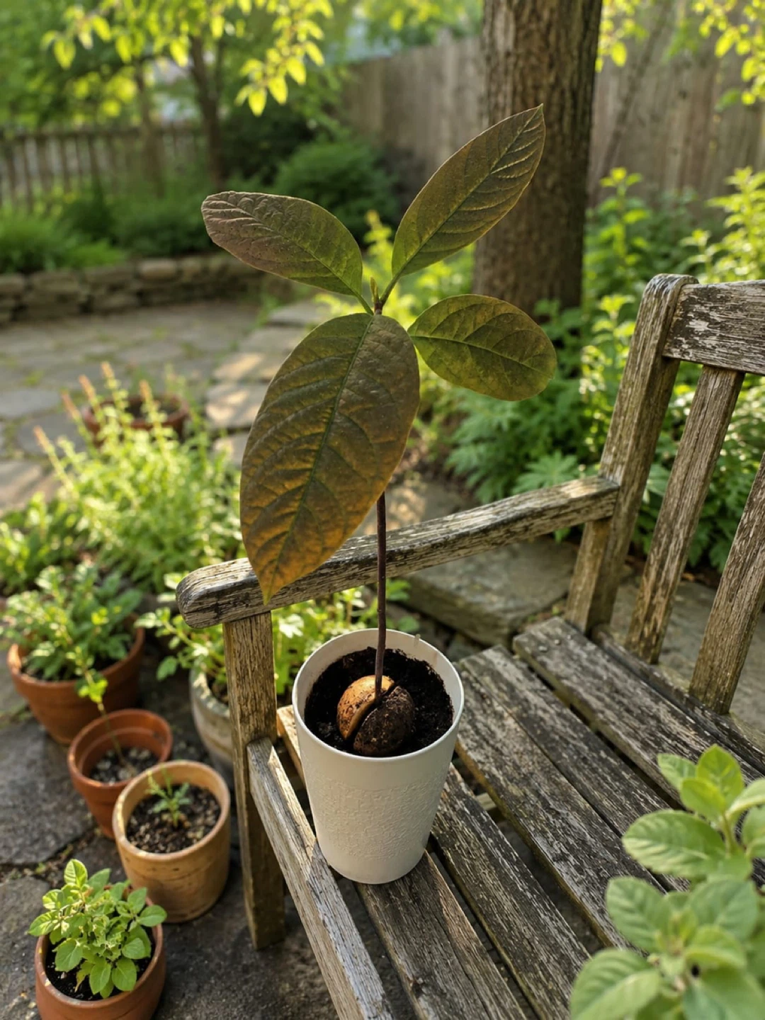 Avocado tree sapling in pot! 🥑 - photo 2