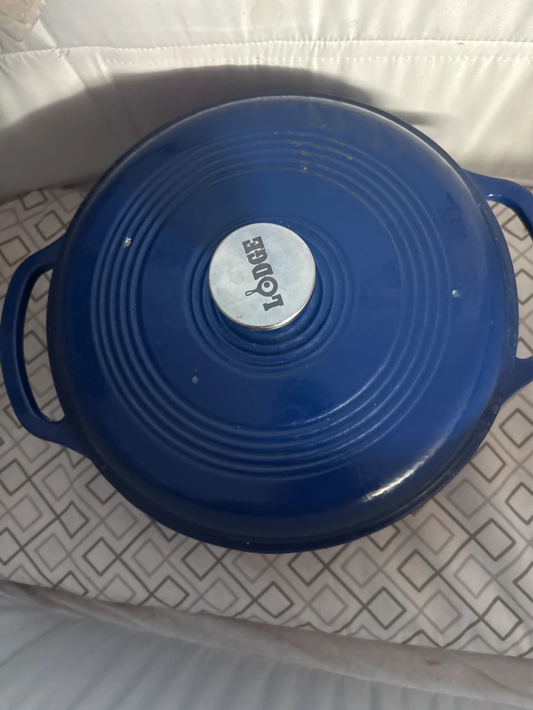 Lodge Blue Dutch Oven - photo 3