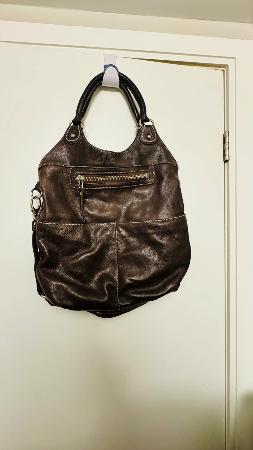 Vintage Roots Leather Bag