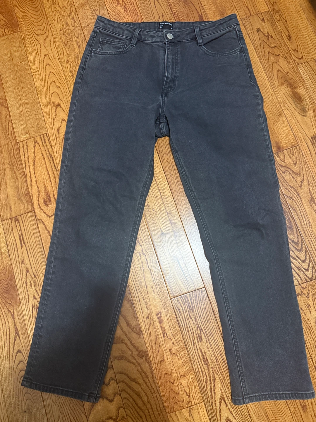 Frank And Oak Cyndi Straight Fit Jeans Size 30