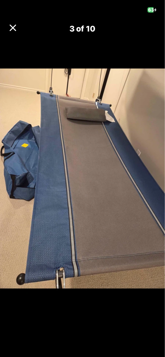 Portable Camping Cot with Pillow (2) - photo 2