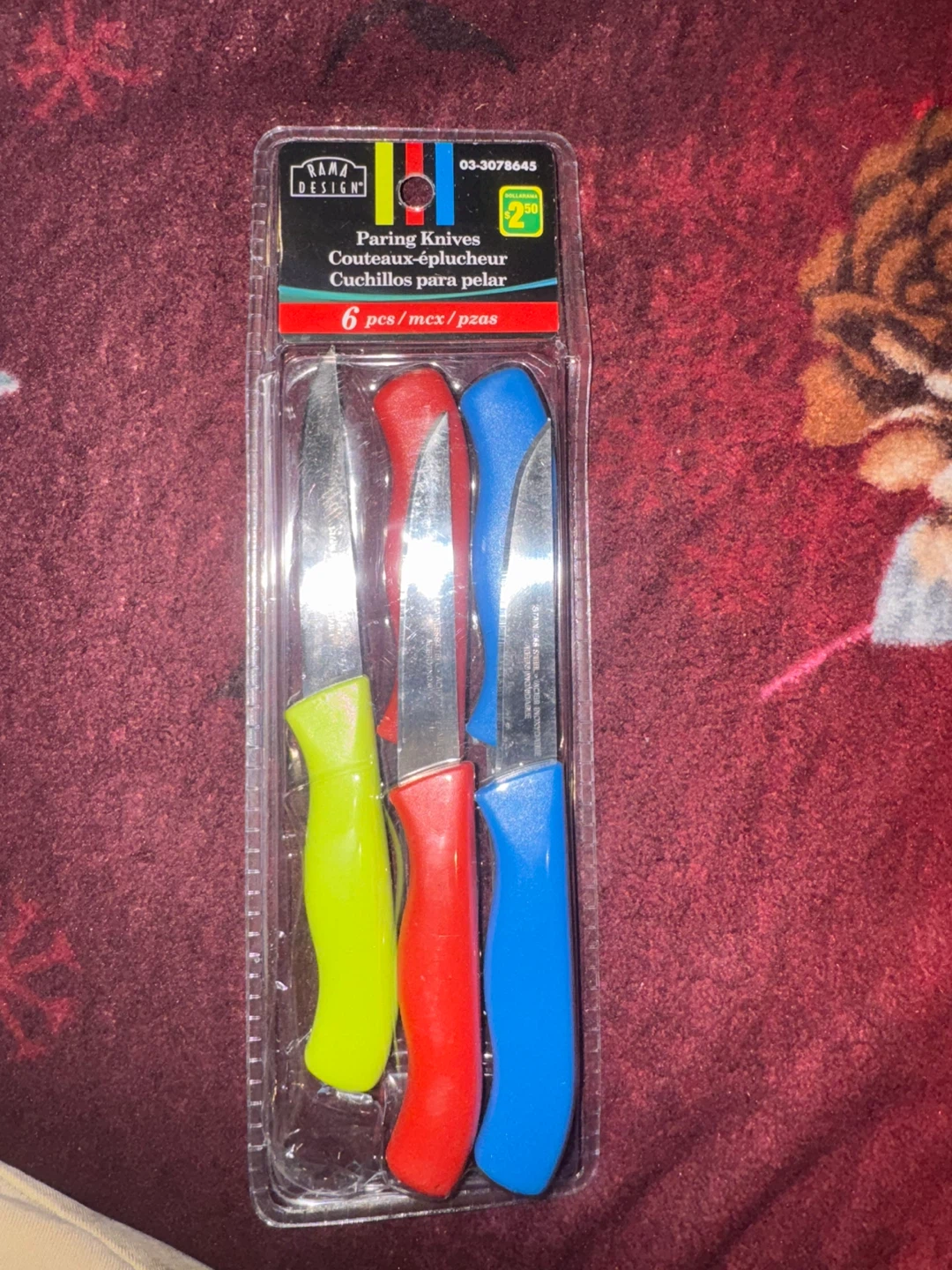 Rama Design Paring Knives Set (6 pcs)