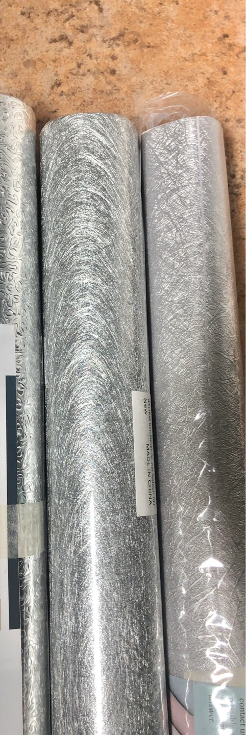 Silver, Blue and Pink decorative rolls - photo 2