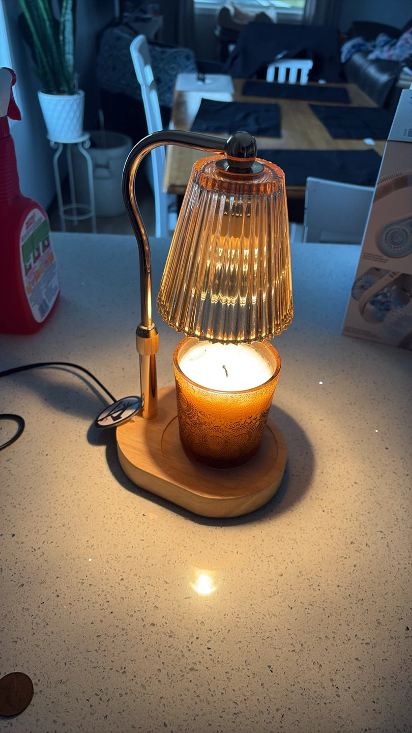 Candle melter lamp