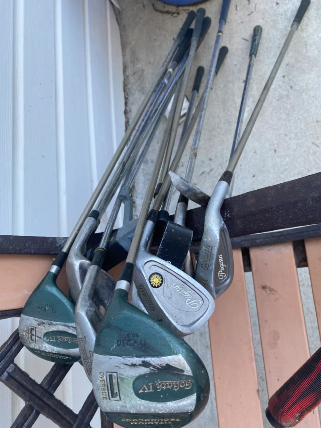 Golf Club Set - TI-250, Pegasus, Goliath IV
