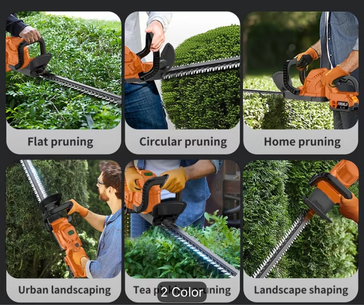 FIREFIELD Cordless Hedge Trimmer - photo 3