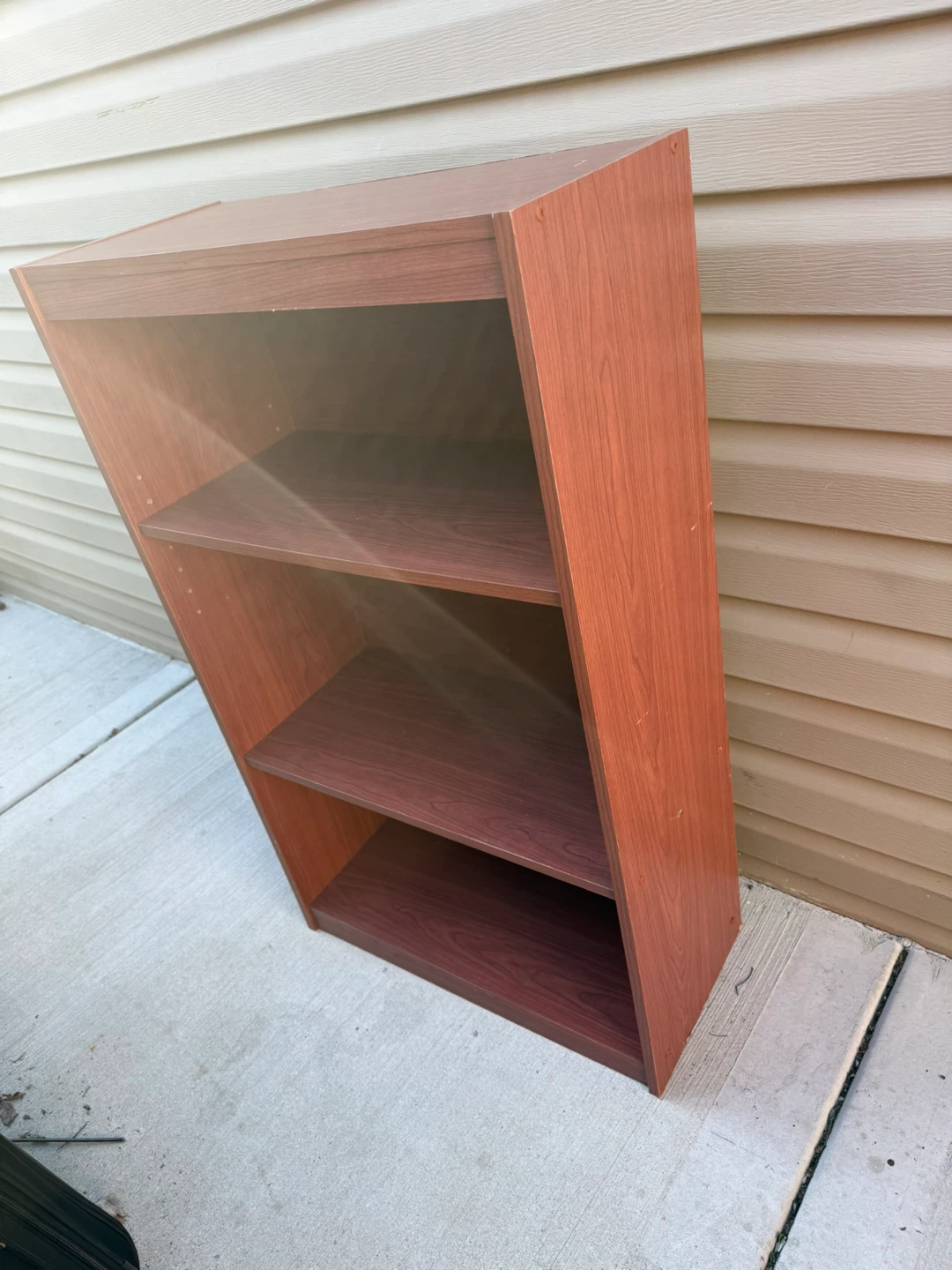 Wood finish bookshelf - photo 2