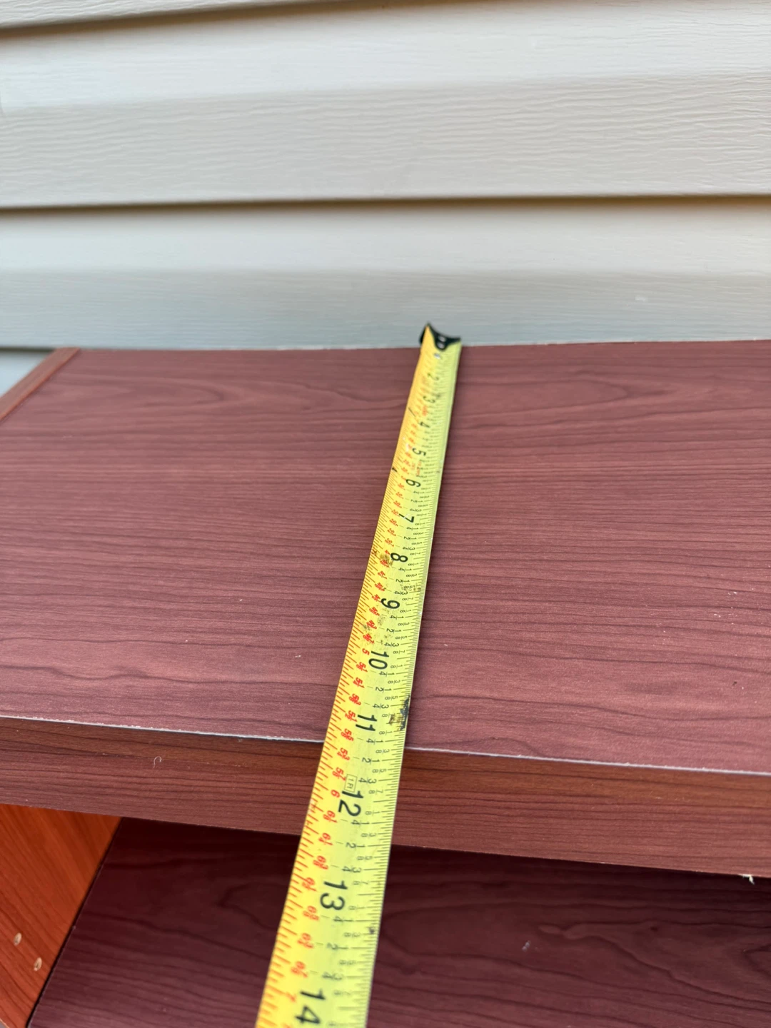 Wood finish bookshelf - photo 5