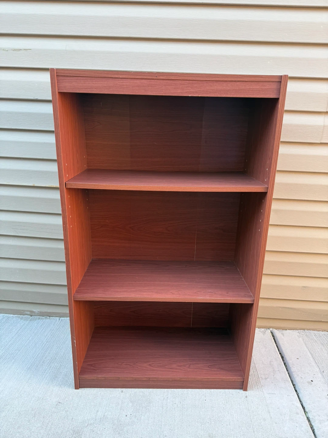 Wood finish bookshelf - photo 4