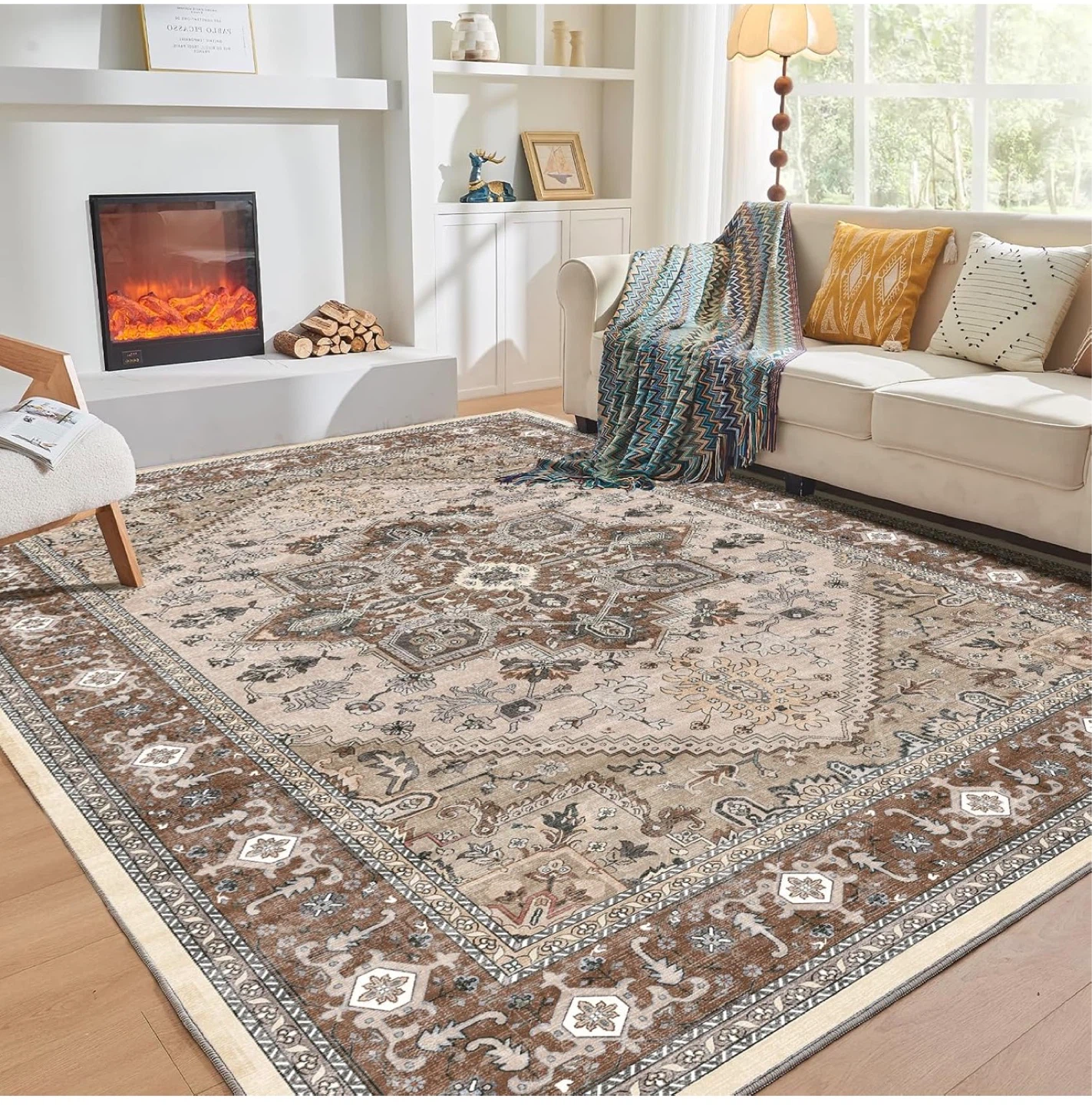 Ultra Soft Faux Cashmere Rug