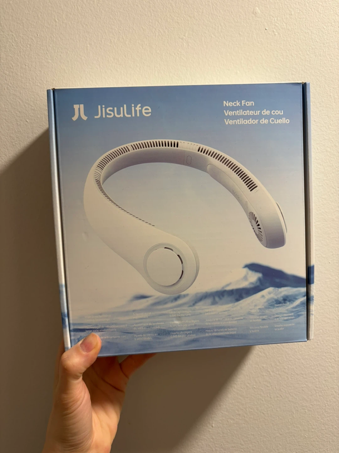 BNIB JisuLife Neck Fan