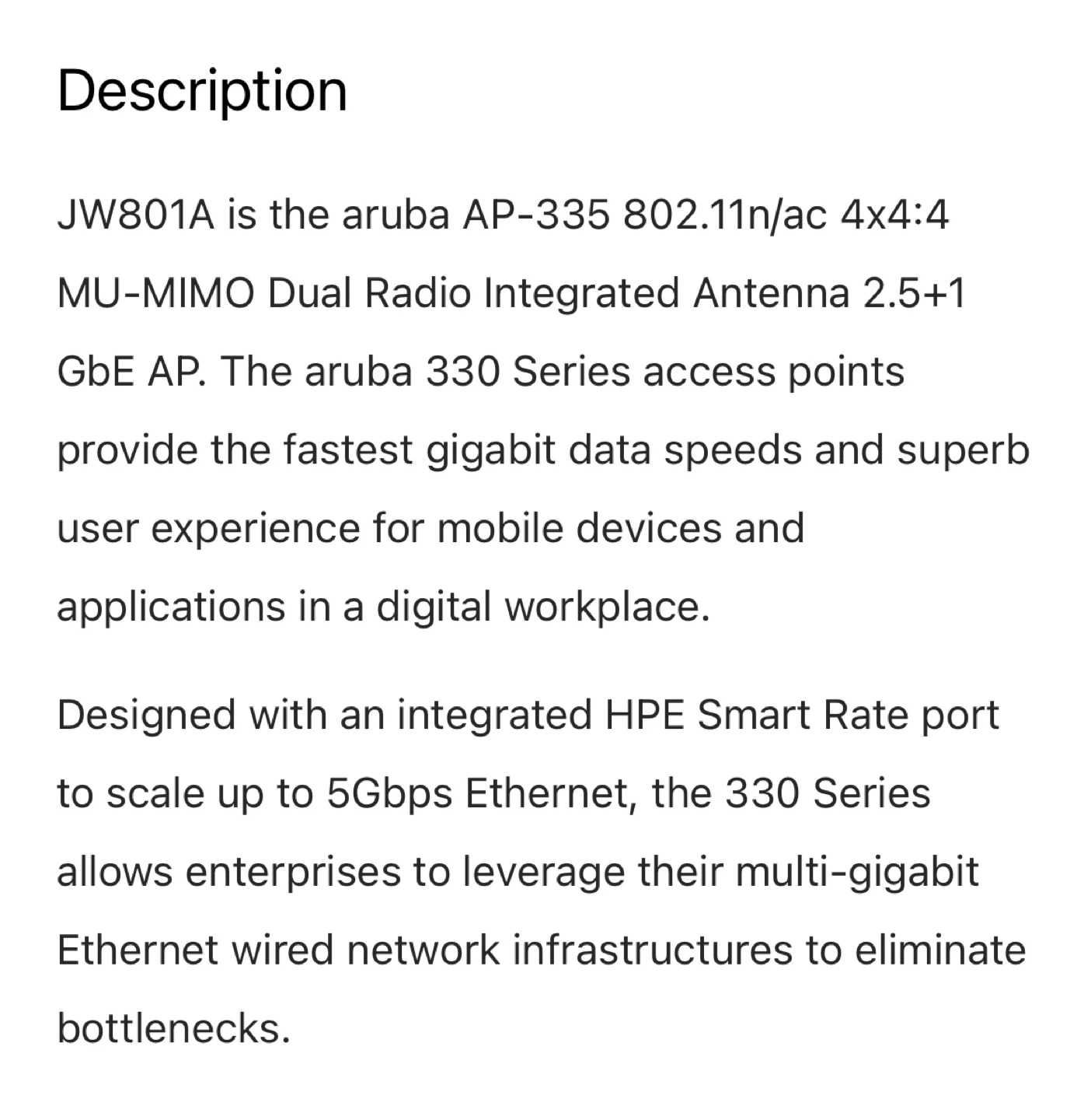 HPE Aruba PA335 Wireless Access - photo 4