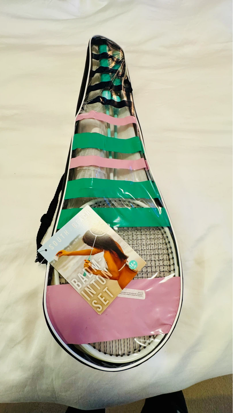 2 Player Badminton Set with Carrying Case