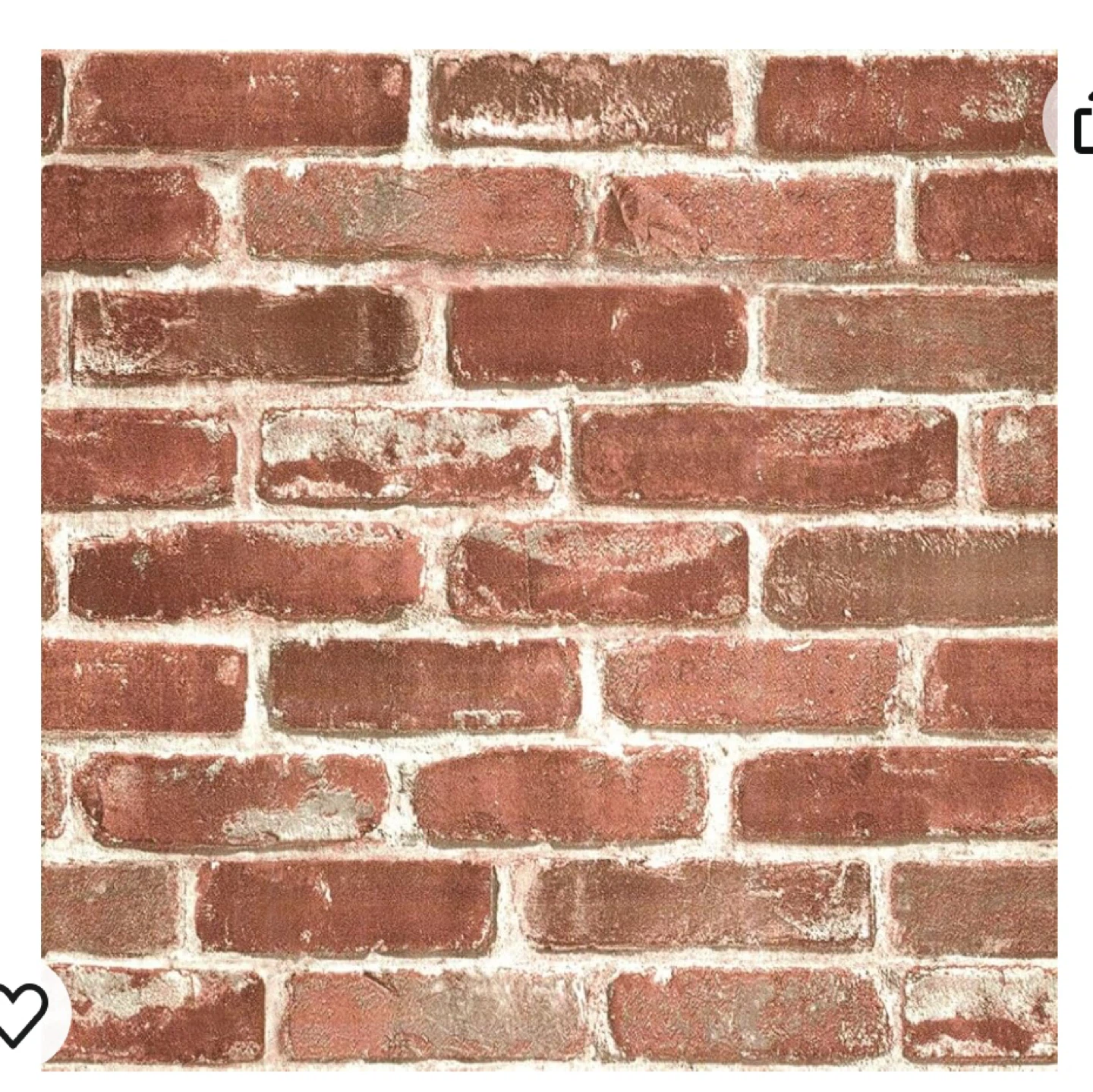 3 different Brick pattern wallpaper rolls - photo 5