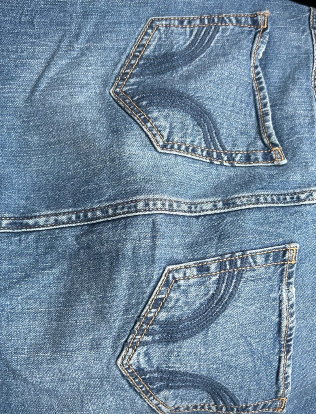 Hollister Denim Mini Skirt Size 5 - photo 3