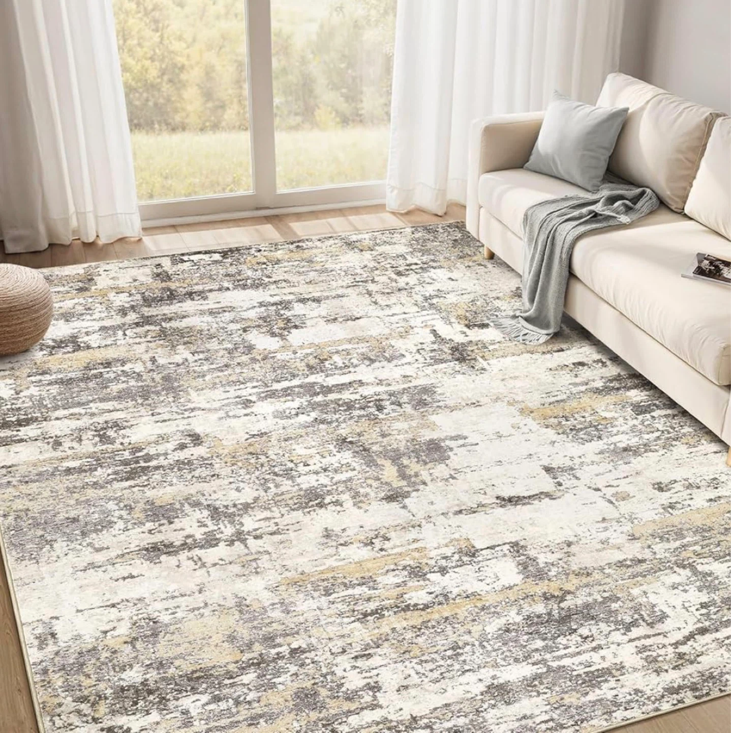 9'x12' Area Rug - Modern Abstract Design